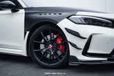 CMST Tuning Pre-preg Carbon Fiber Front Canards for Honda Civic Type-R FL5 - performance speedshop